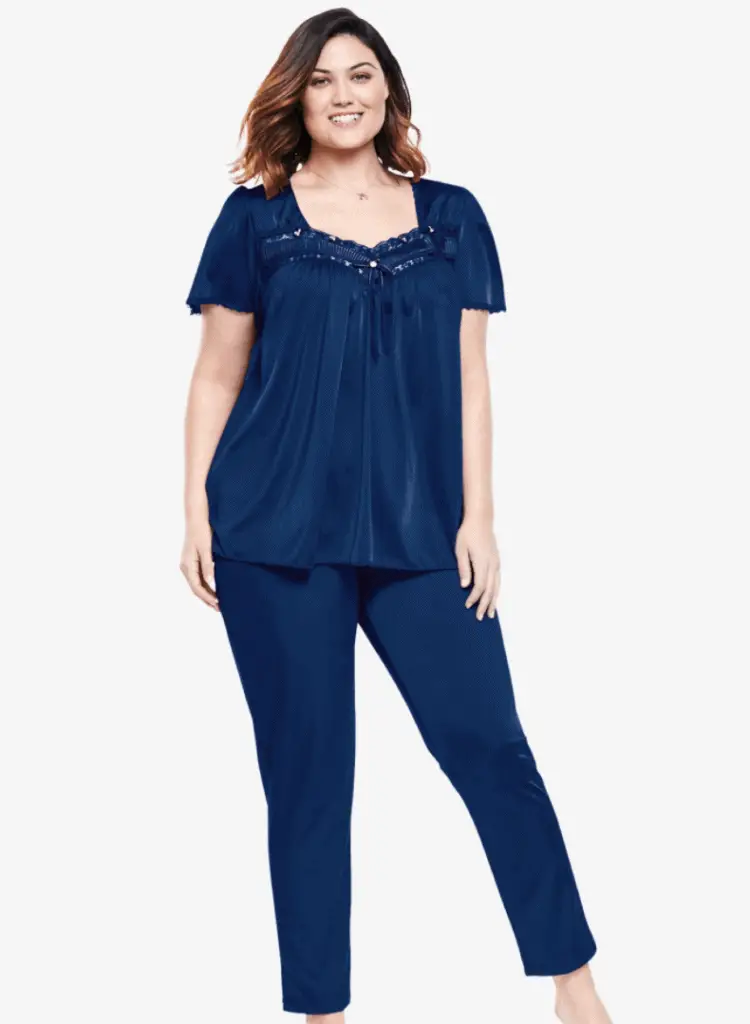 plus size pajamas